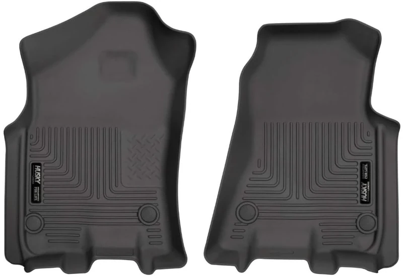 Husky Liners — Weatherbeater | Fits 2019-2024 Ram 1500 (Crew Cab, Quad Cab) | Front Row Liner, Black | 13741