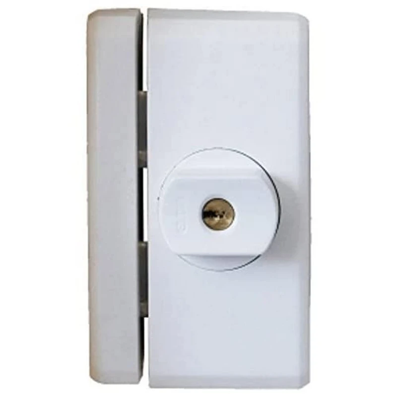 ABUS FTS96A AL0145 Window Lock with Intuitive Locking Mechanism and Alarm, Keyed Alike - ABUS Security Level 10 - 78560 - White