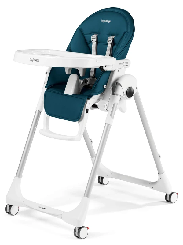 Peg Perego Prima Pappa Follow Me High Chair - Blue Petrol