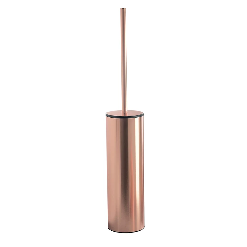 Gedy Elettra Toilet Brush Toilet, Stainless Steel, Copper, Single