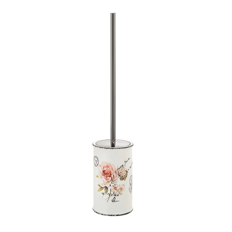 Gedy Clothilde Toilet Brush Toilet, Ceramic, White, Single - Image 1