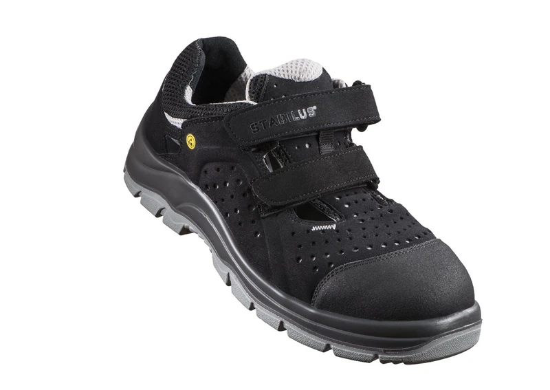 Stabilus Unisex 5410al Safety Shoes, Grey Black, 7.5 UK