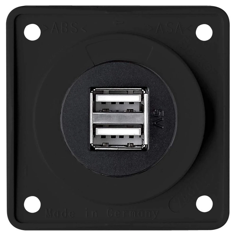 Berker Integro Double USB Charging Socket Loose - Image 1