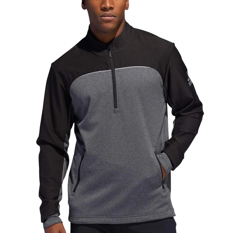 adidas Men's Go-to 1/4 Zip Track Jacket, Black (Negro CY7456), X-Small - Image 1