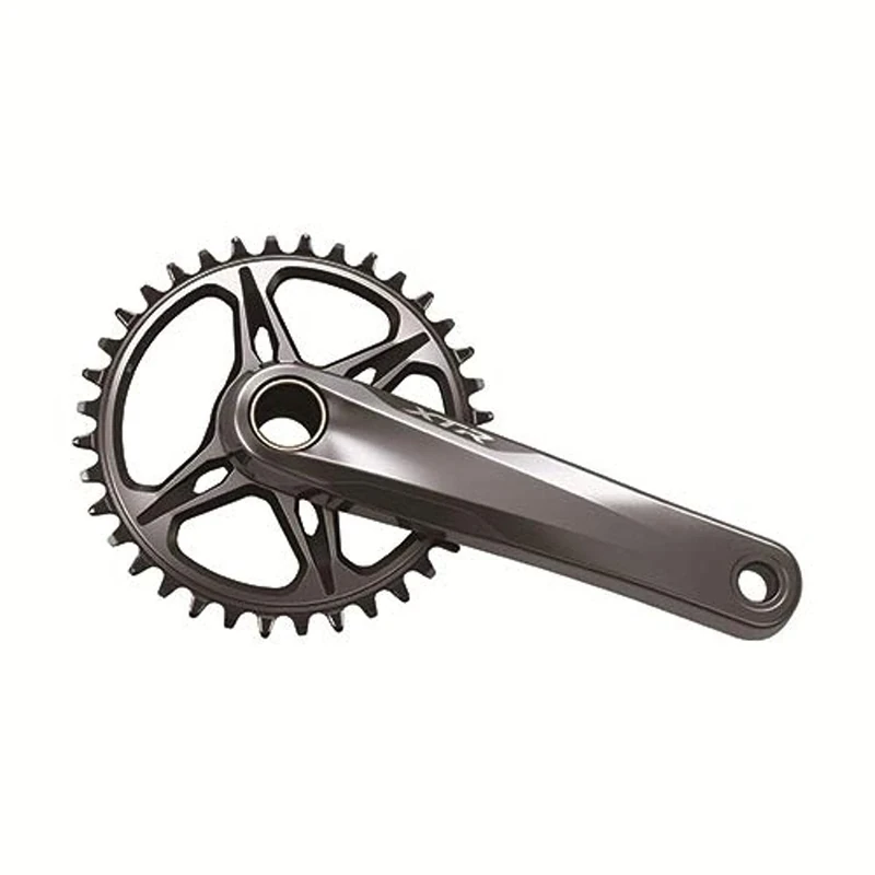 Shimano XTR FC-M9120 XTR crank set without ring, 53.4 mm chain line, 12-speed, 165 mm