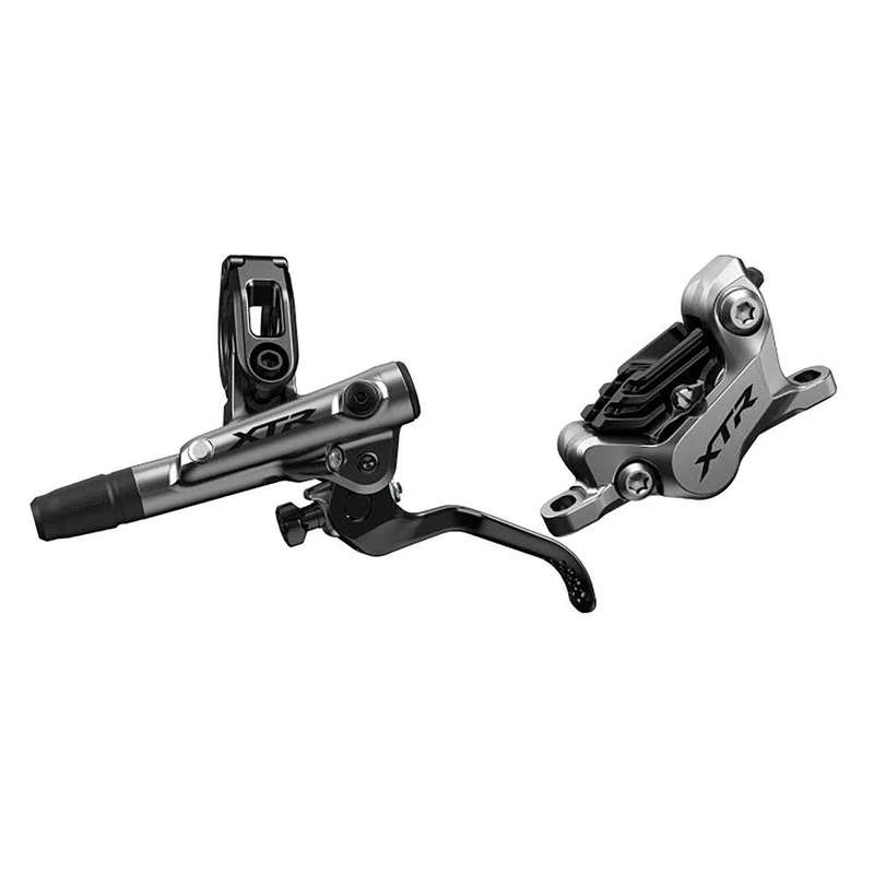 Shimano XTR BR-M9120 XTR bled I-spec-EV ready brake lever/Post mount 4 pot calliper, rear