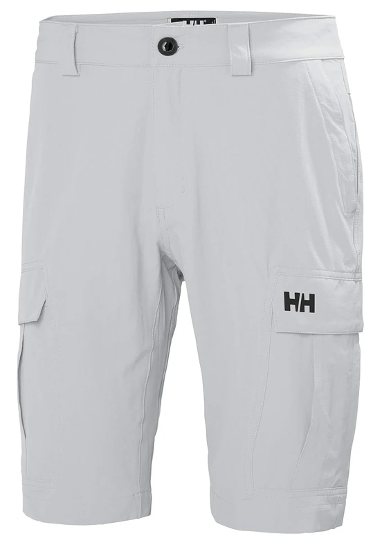Helly Hansen Men's HH QD Cargo Shorts 11", Grey Fog, 36