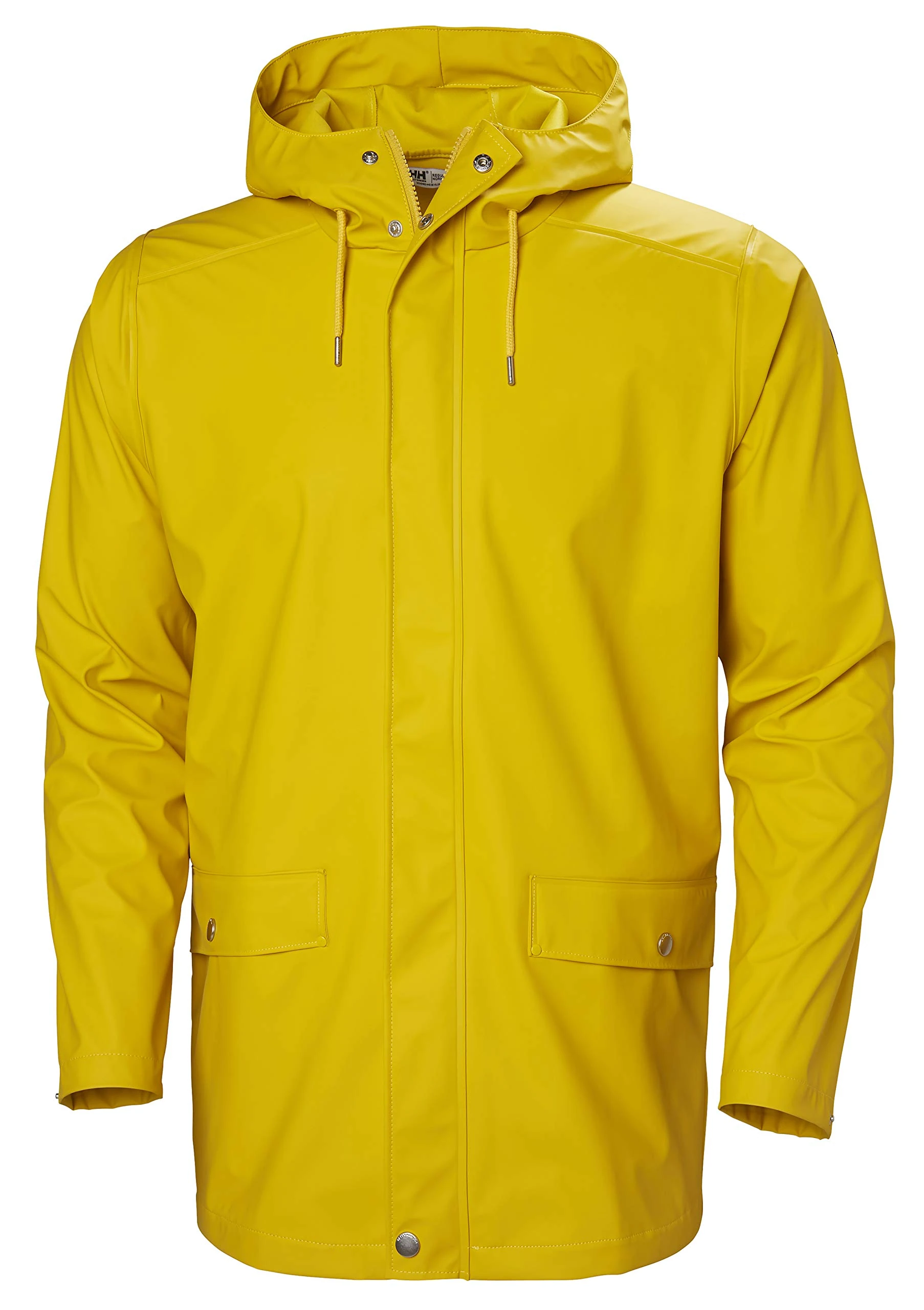 Helly Hansen Men's Moss Rain Coat, Essential Yellow, 2XL
