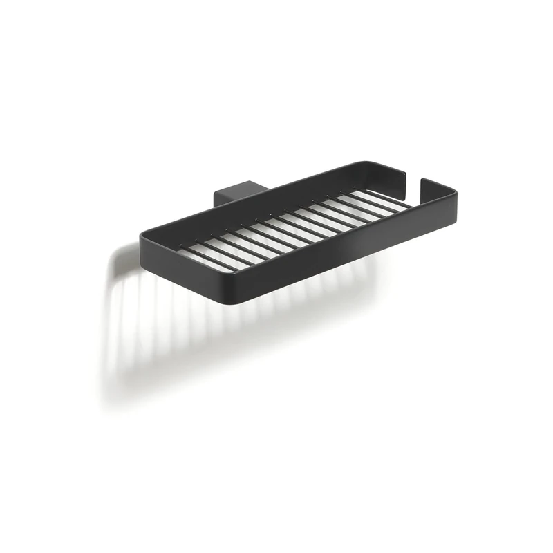 Gedy Lounge Soap Dish, cromall, Black, One Size