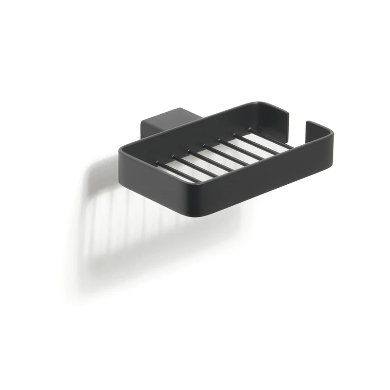 Gedy Lounge Soap Dish, cromall, Black, One Size - Image 1