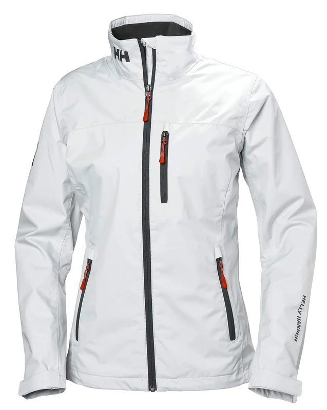 Helly Hansen Women's W Crew Midlayer Jacket, White, L