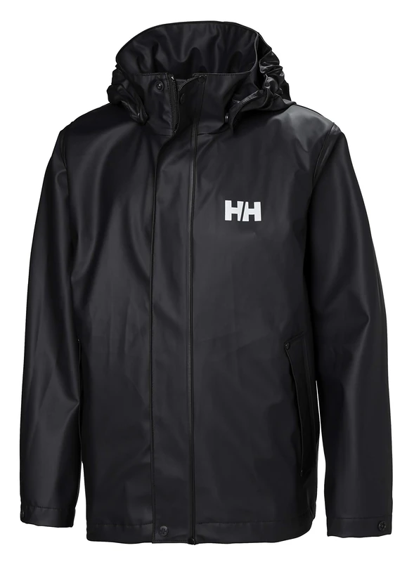 Helly Hansen Junior Unisex Jr Moss Jacket, Black, 12