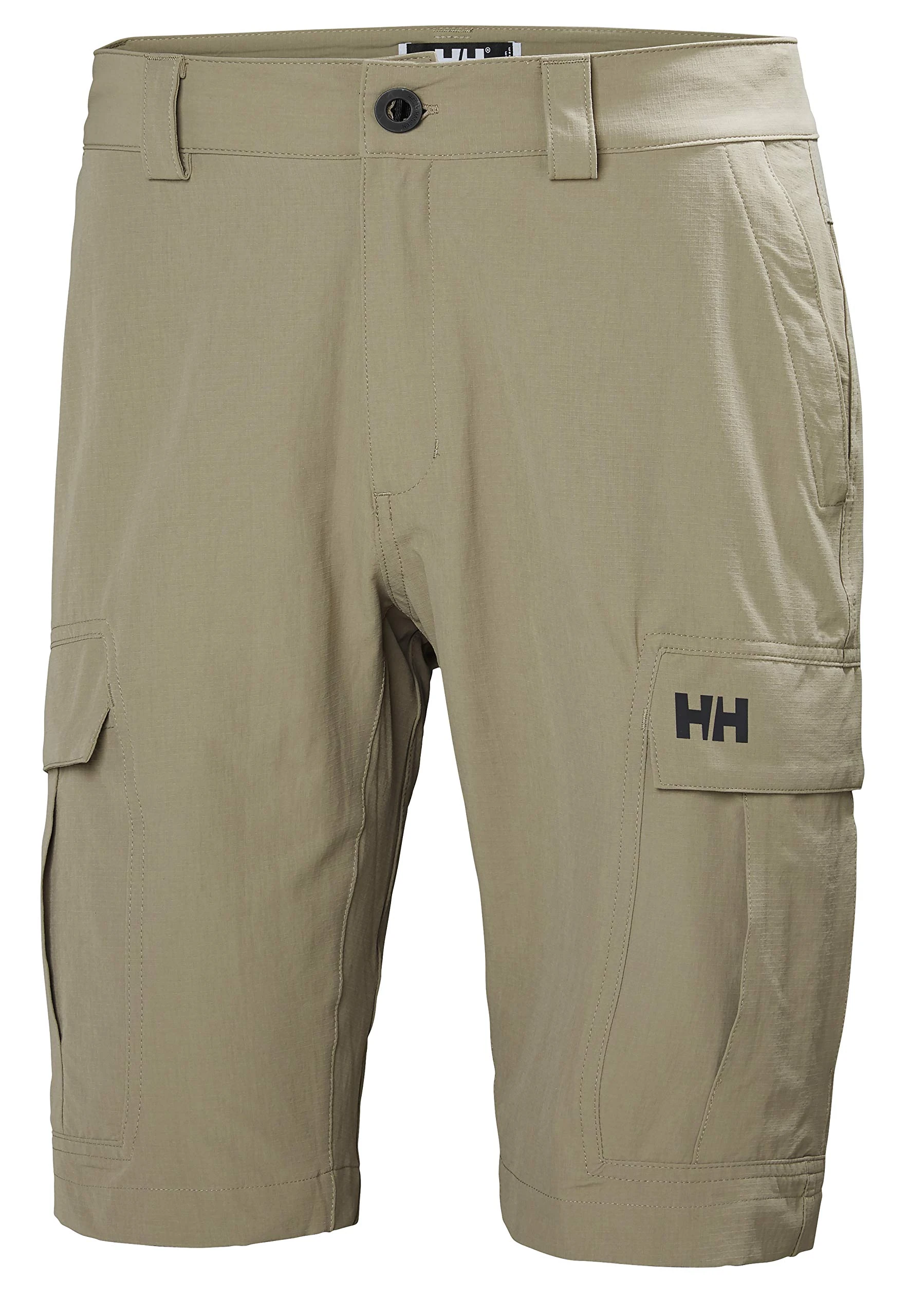 Helly Hansen Men's HH QD Cargo Shorts 11", Fallen Rock, 34