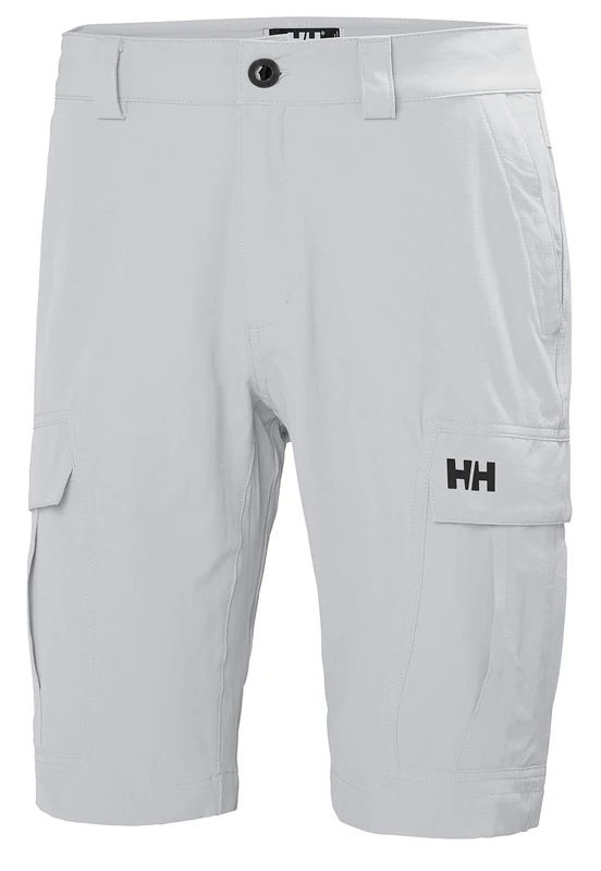 Helly Hansen Men's HH QD Cargo Shorts 11", Grey Fog, 33