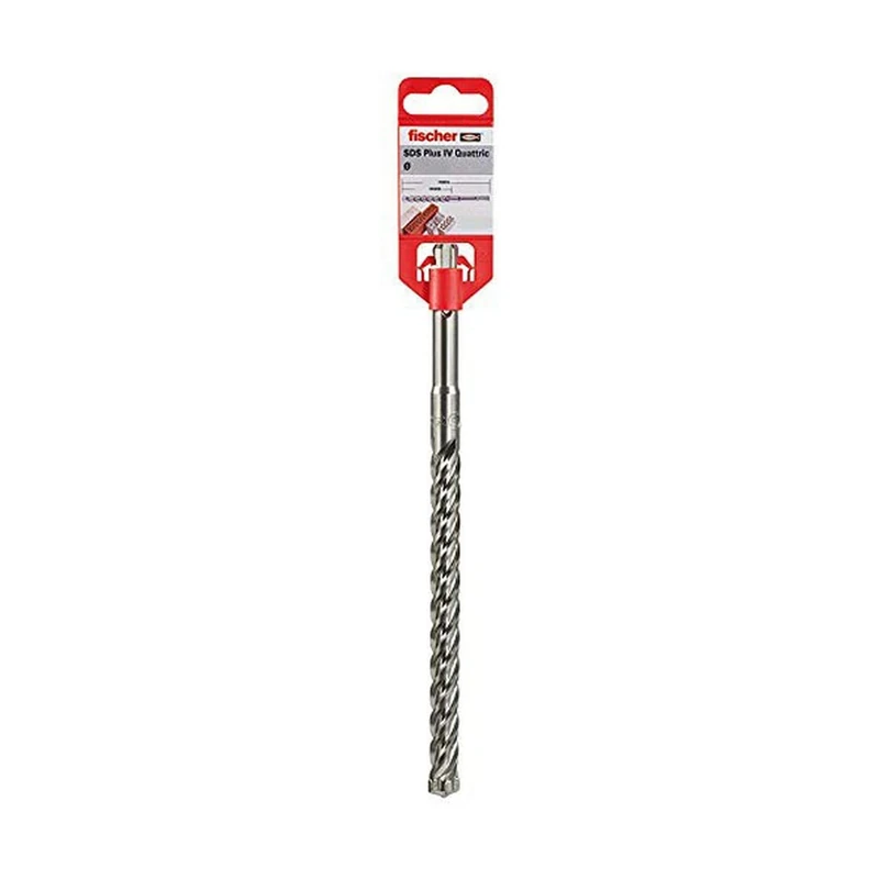 Fischer Quattric II 22/400/450 SDS Plus Four-Flute Drill Bit and Rotary Hammer 549961