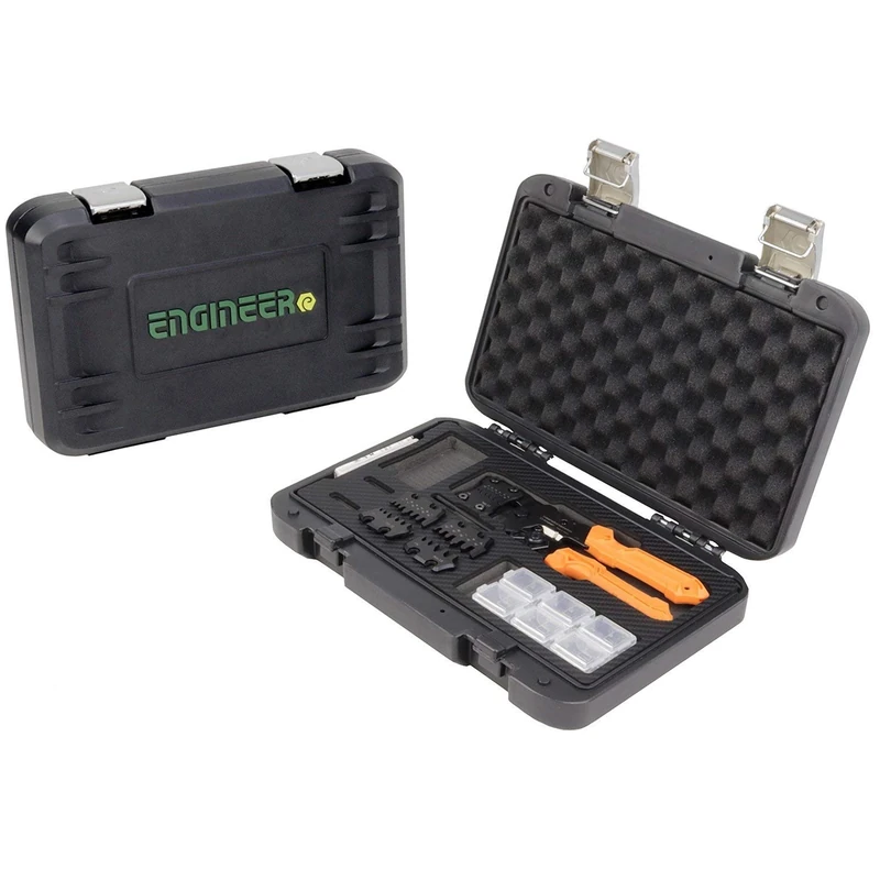 Handy Crimp Tool kit' - Versatile Precision Universal Crimping Set with Inter-Changeable Dies.Made in Japan. ENGINEER pad-02