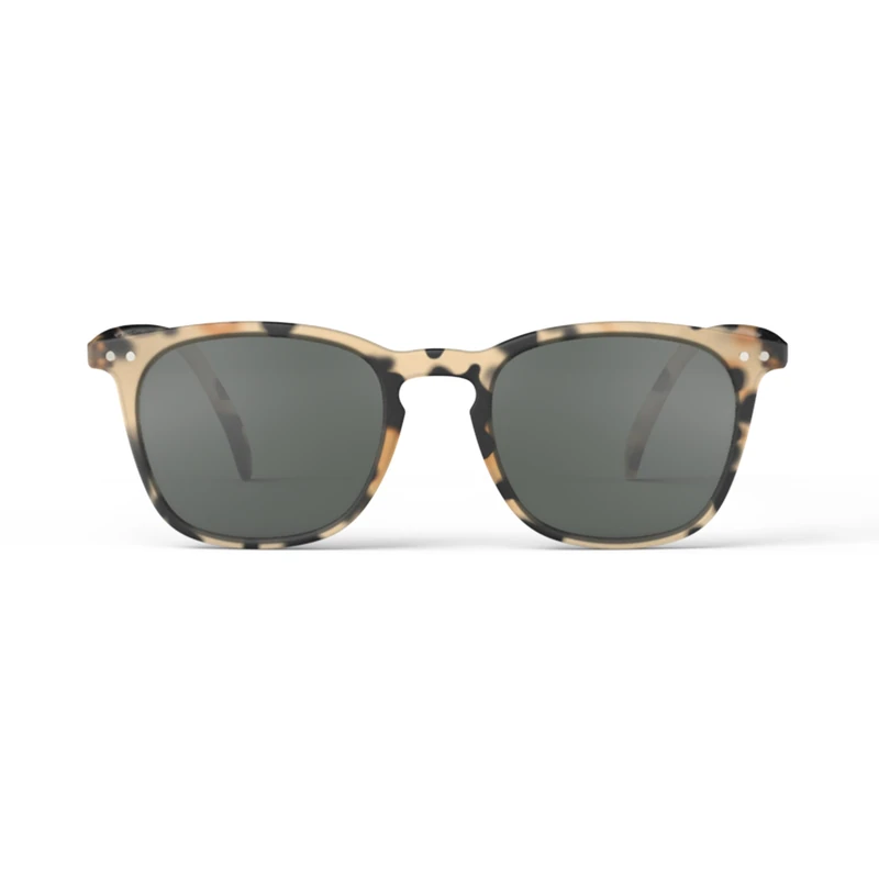 IZIPIZI Unisex Shape #E Sunglasses, Tortoise Soft Grey Lenses, One Size, Tortoise Soft Grey Lenses, One Size