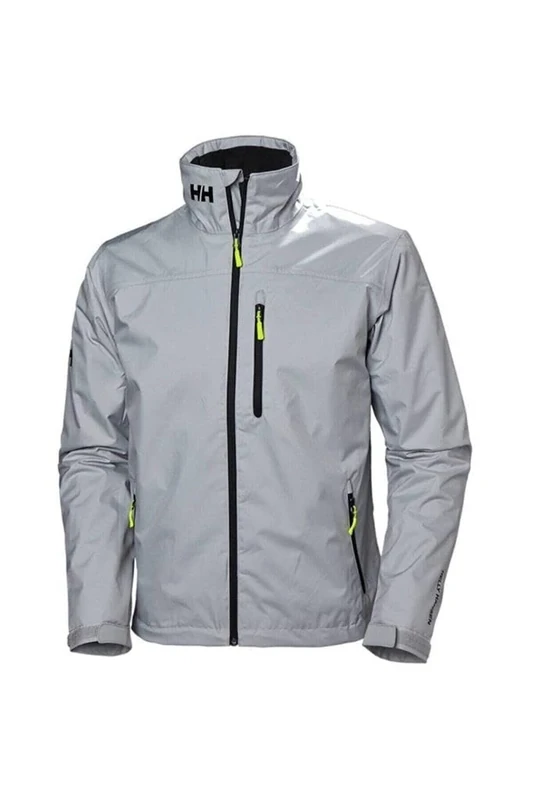 Helly Hansen Men's Crew Midlayer Jacket, Grey Fog, M