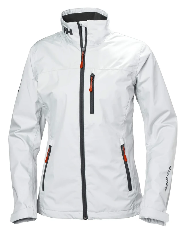 Helly Hansen Women's W Crew Midlayer Jacket, White, M