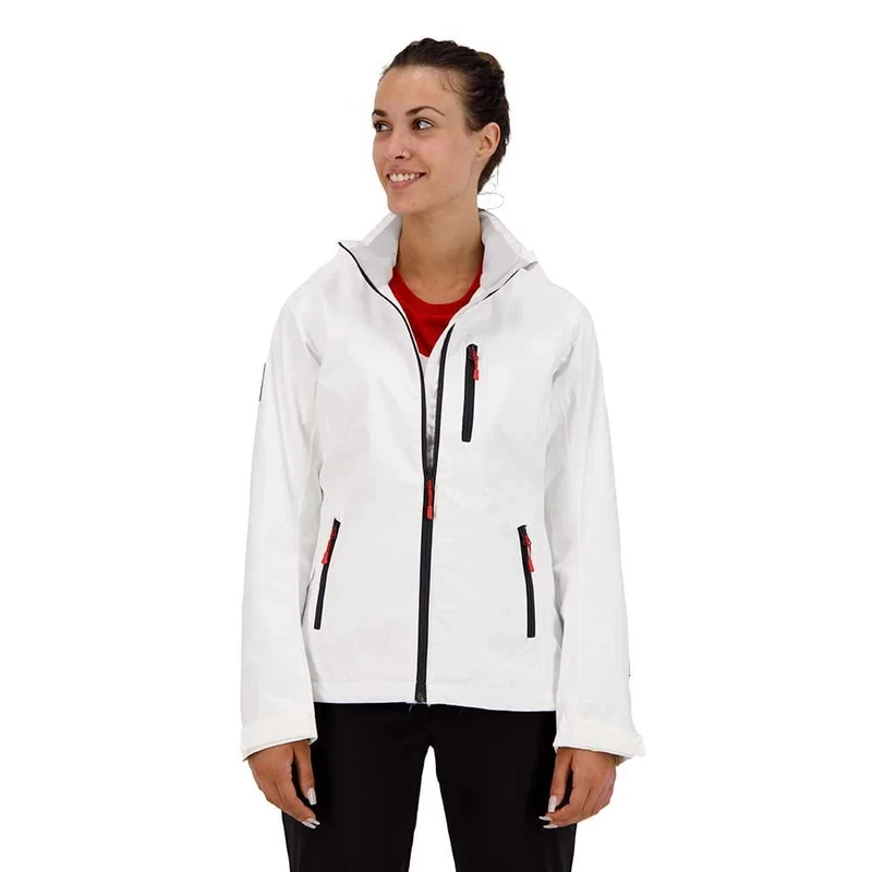 Helly Hansen Women's W Crew Jacket, White, 3XL
