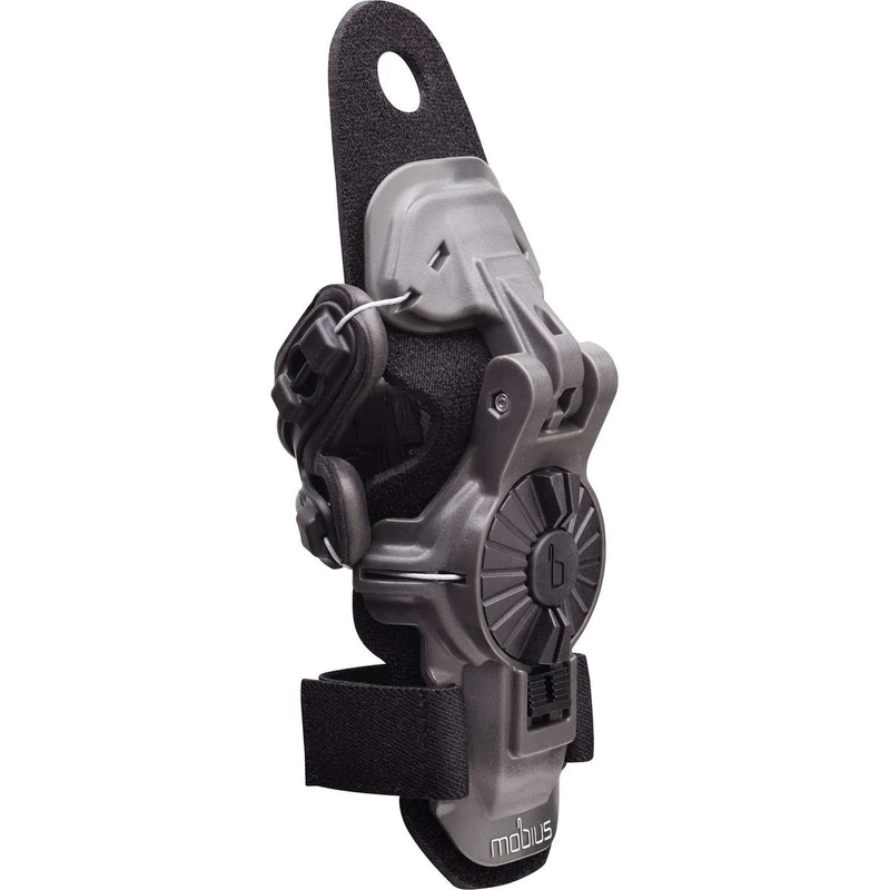 Mobius Wrist Guards X8 Grey/Black Unisex Adult, (4.5 cm-5.8 cm) - Image 1