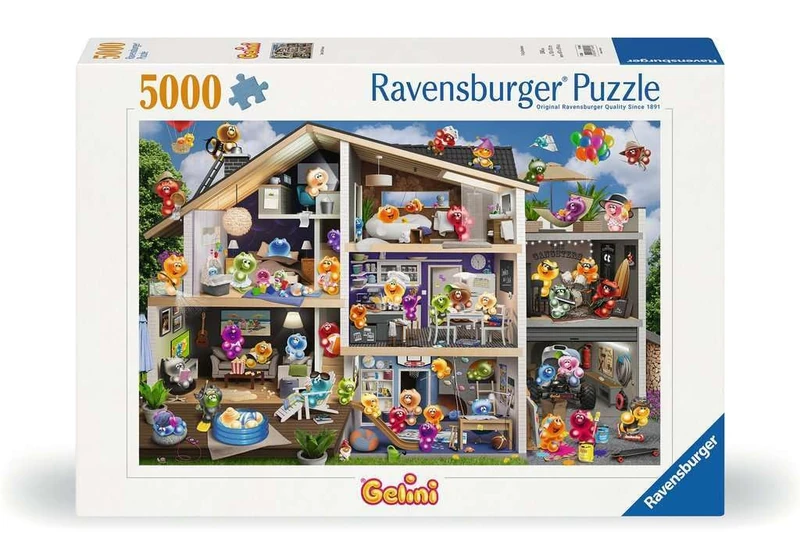 Ravensburger Gelini 17434 Dolls House Adult Jigsaw Puzzle (5000 Pieces, Multicolor - Image 1