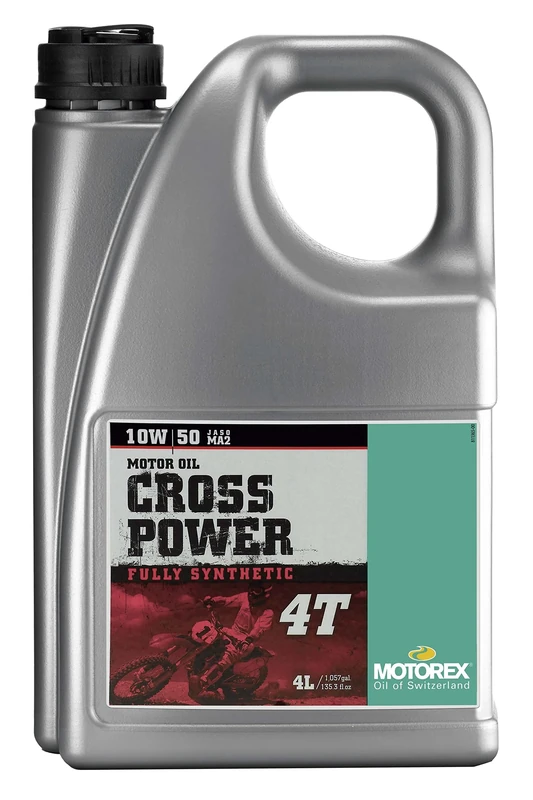 Motorex Synthetic Motor Oil 10W50 Cross Power 4T 4 Litres