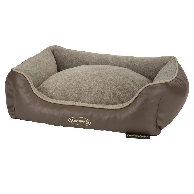 Scruffs Chateau Memory Foam Orthopaedic Box Bed (M) Latte