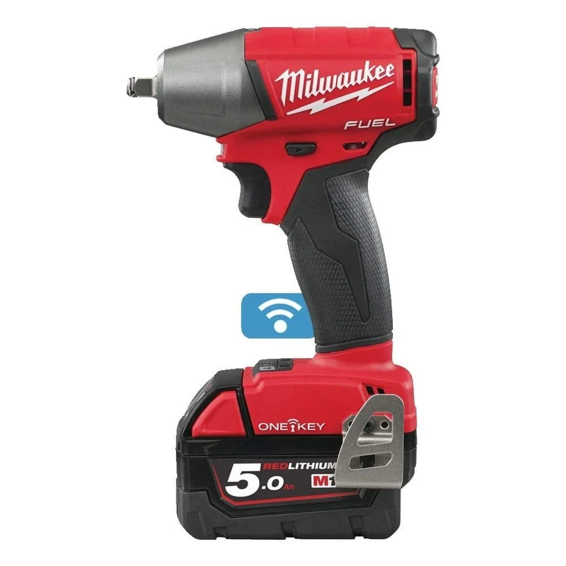 M18 ONEIWF38-502X Fuel™ ONE-Key™ 3/8in F Ring Impact Wrench 18V 2 x 5.0Ah Li-ion