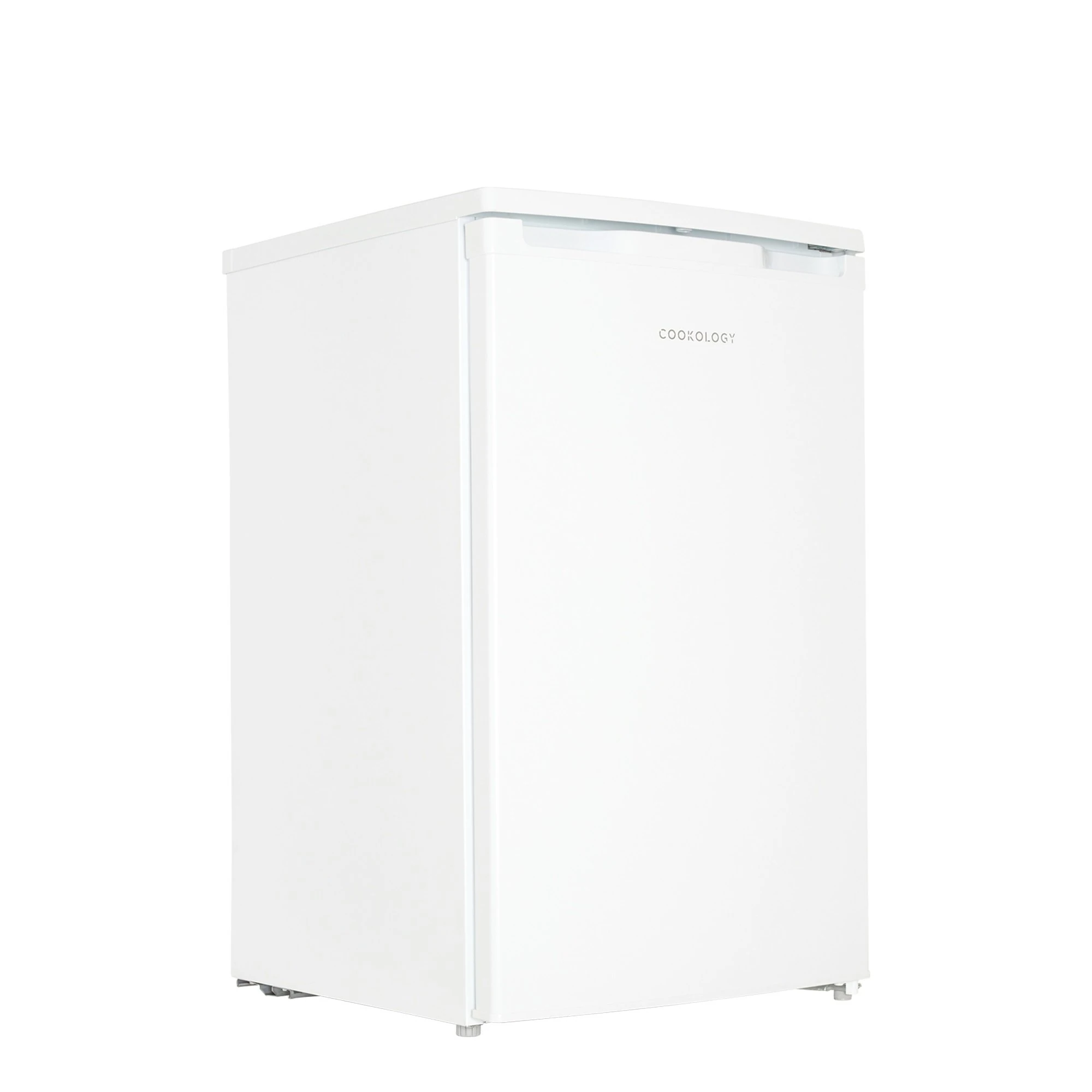 Cookology UCIB98WH 98 Litre 50cm Freestanding Undercounter Fridge with Adjustable Temperature Control and Legs, Reversible Door and a 4 Star Ice Box - in White