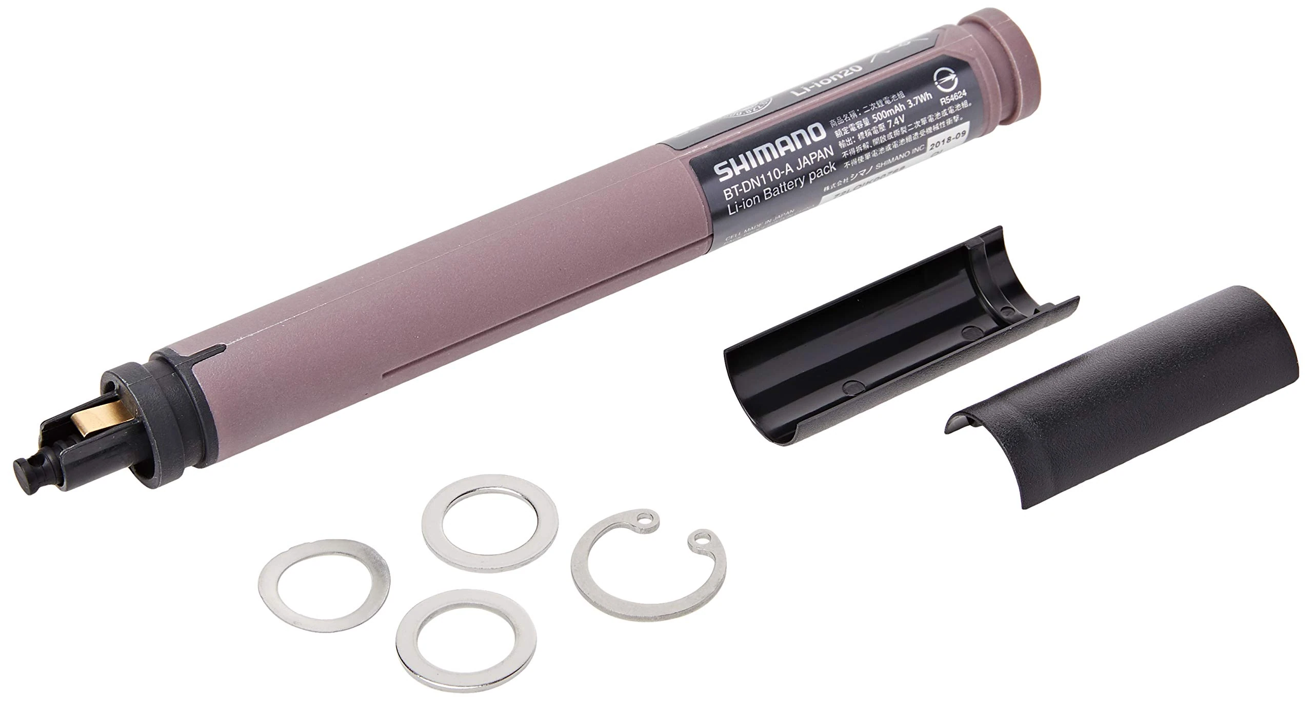 SHIMANO BTDN110A1 Internal Battery Groups DI2 ETUBE 110A1 R, Black, 1