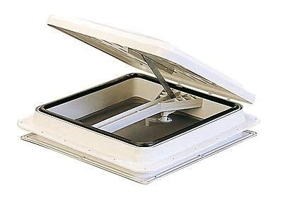 BSSTAIN 40 x 40 cm Caravan Roof Skylight White 40 x 40 cm