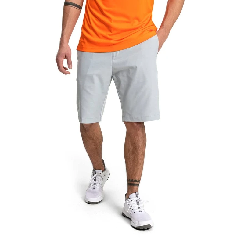 PUMA GOLF Men's Jackpot 1.0 Short, 10.5" Grey