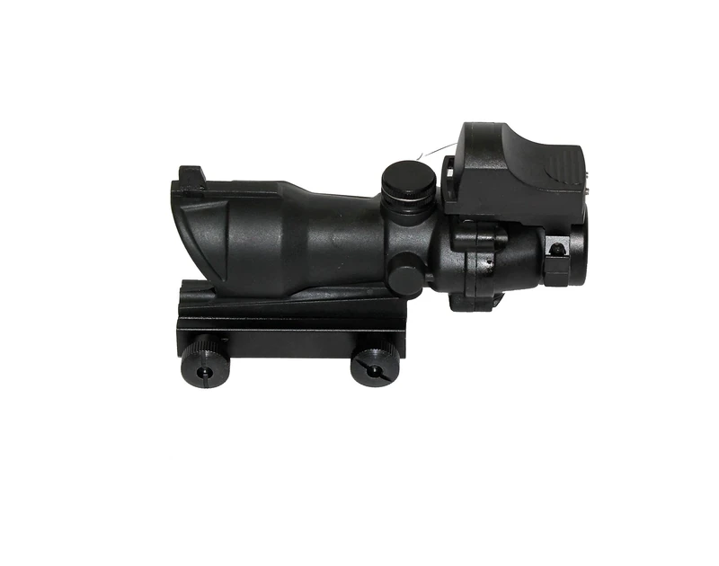 Nuprol NPCog 4 x 32 + DR Sight Holosight Scope, Black