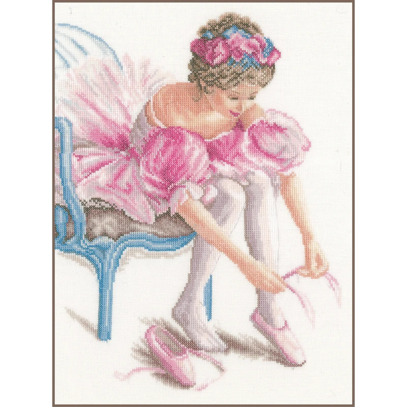 Lanarte Counted Cross Stitch Kit: My First Dance, 27 x 36cm, PN-0171419 - Image 1