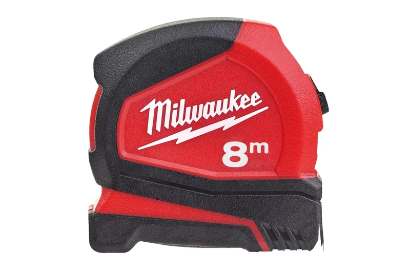 Milwaukee 4932459595 Pro Compact Tape Measure C5-16/25, Red, 5m/16ft