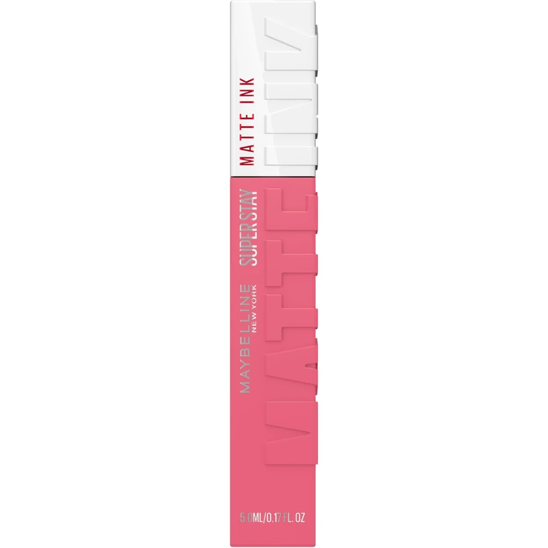 Maybelline Lipstick, Superstay Velvety Matte Ink Liquid Lipstick, Up to 16H Non Transferable, Vibrant Longlasting Finish, Non Drying, Shade: Inspirer, 5ml
