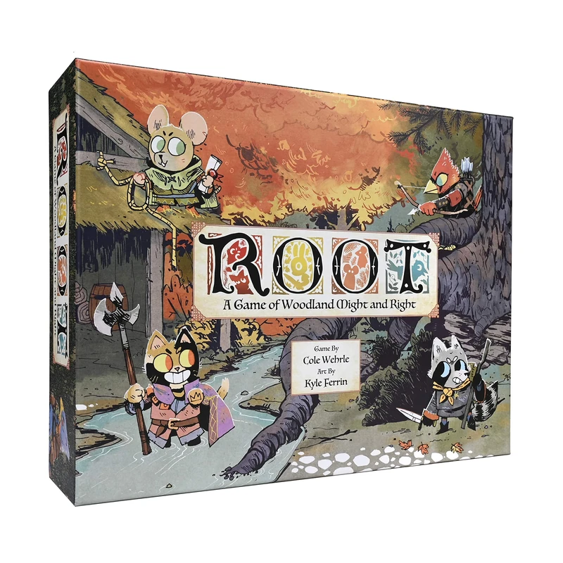 Leder Games, Root: A Game of Woodland Might and Right, Board Game, Ages 10plus, 2 - 4 Players, 60 - 90 Minute Playing Time