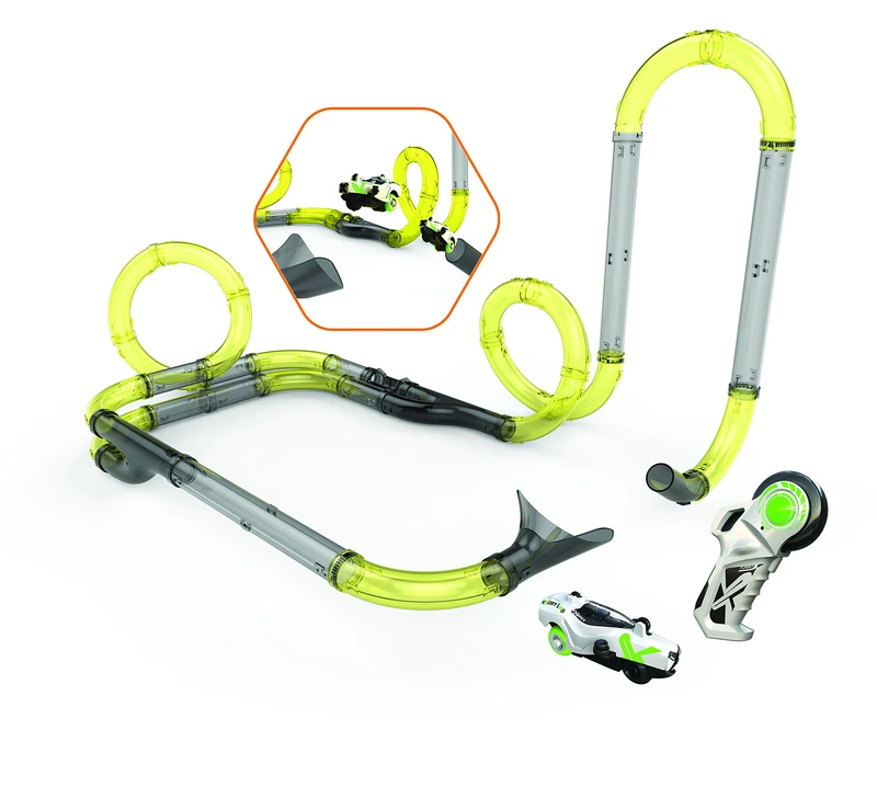 Silverlit Exost Loop - Car Circuit - Gravity Challenge Set - 1 Player Training Set - Toy with Loopings and Big Jump Included - Image 1