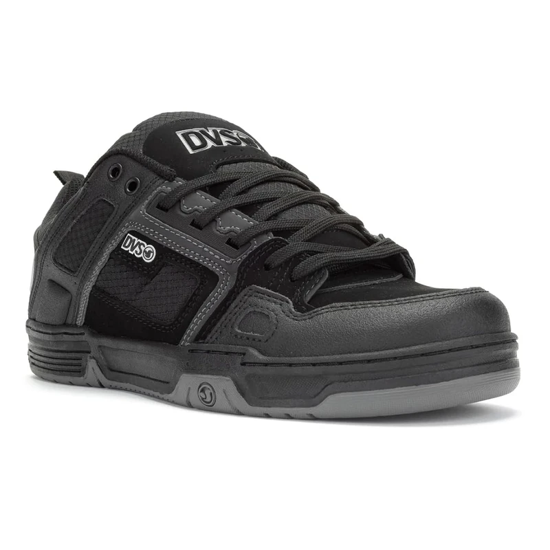 DVS Men's Comanche Skate Shoe - Black Reflective Charcoal 11 UK - Image 1
