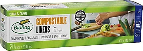 BioBag Compostable Bag, 20 Litre, Pack of 18 - Image 1