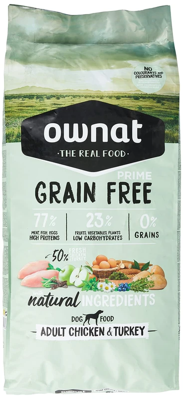 Animo Concept Ownat Croquettes Prime without cereals Adult Chicken/Turkey