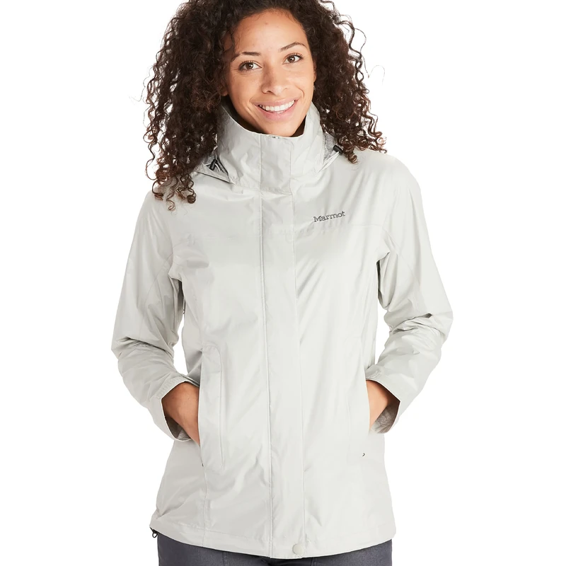 Marmot Women's Hardshell Rain Jacket, Platinum, S