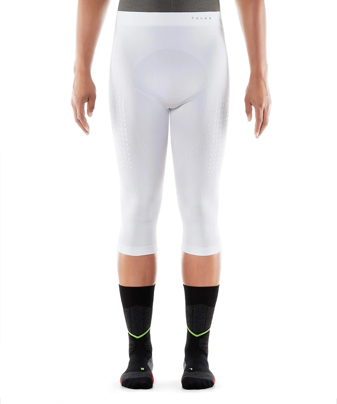 FALKE Men's SK Impulse Base Layer Leggings, Thermal, White (White 2860), S (1 Pair)