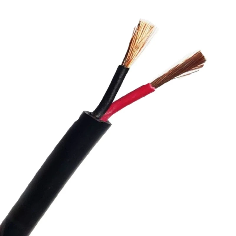 Wire4u Automotive Round Twin 2 Core Thin Wall Cable 12V 24V Copper Wire (2.5mm² 29Amps, 20 Metres Coil)