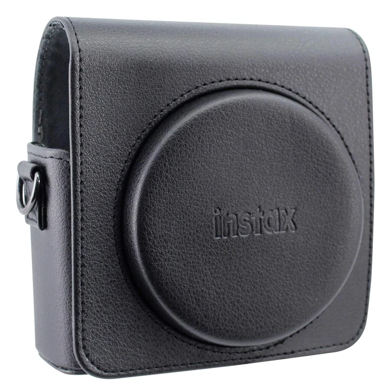 Instax Ready-to-Take Camera Case with Shoulder Strap, Black Colourway, Designed Exclusively for The Instax SQ6 Camera Range