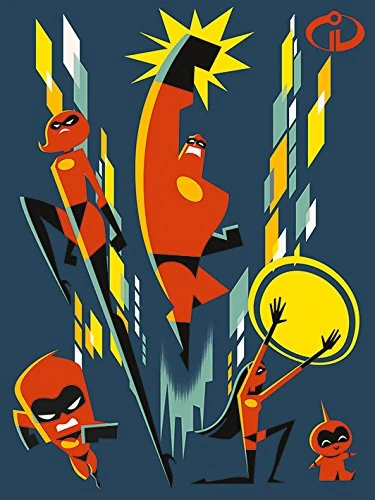 Disney Canvas, Multi-Colour, 60 x 80 cm