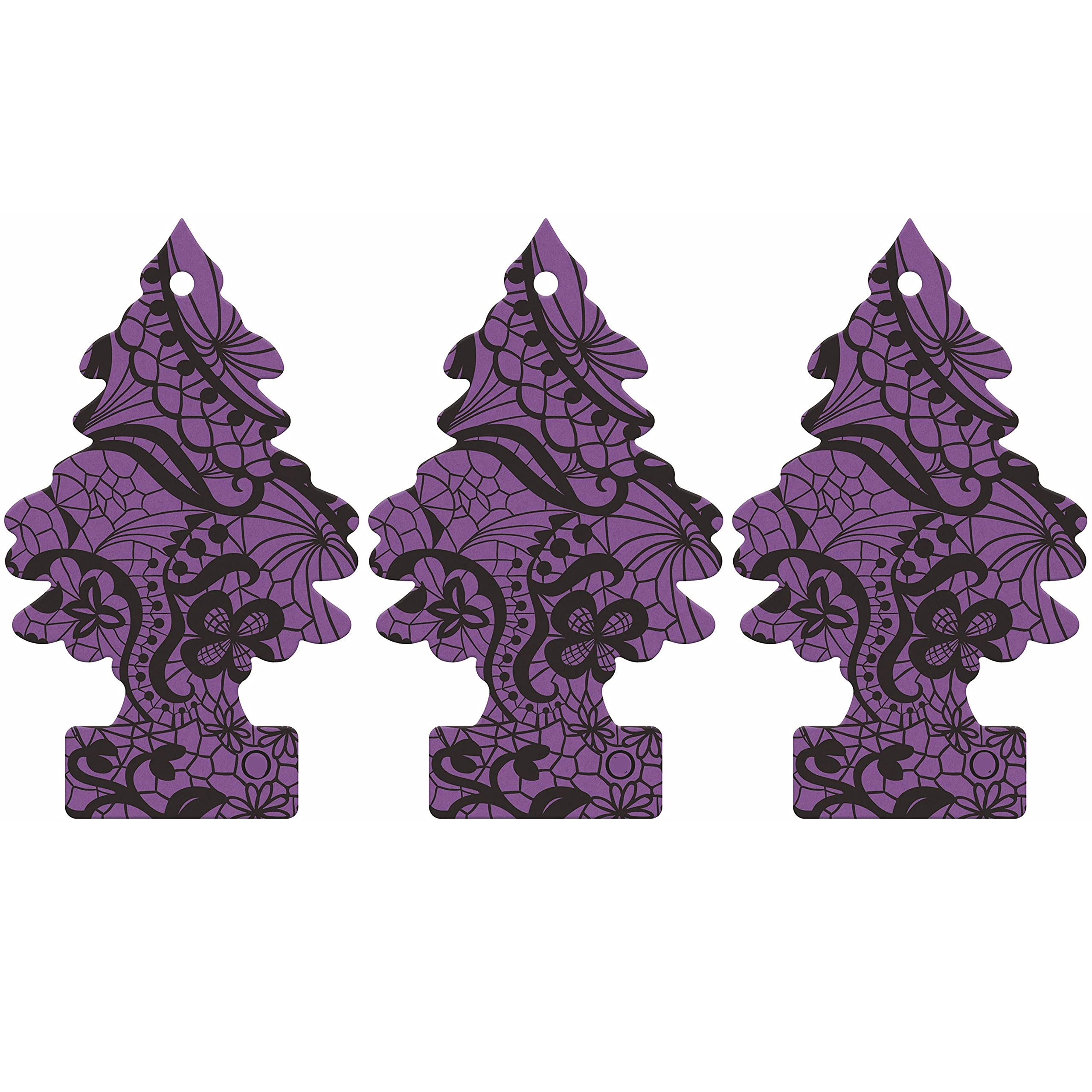 LITTLE TREES Air Freshener, Midnight Chic, 1 Count (Pack of 3)