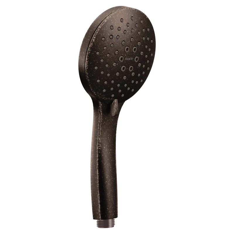 Moen 189315ORB Eco-Performance Handheld Shower Head, High-Pressure Handshower with Five Function Spray Jet, Oil Rubbed Bronze