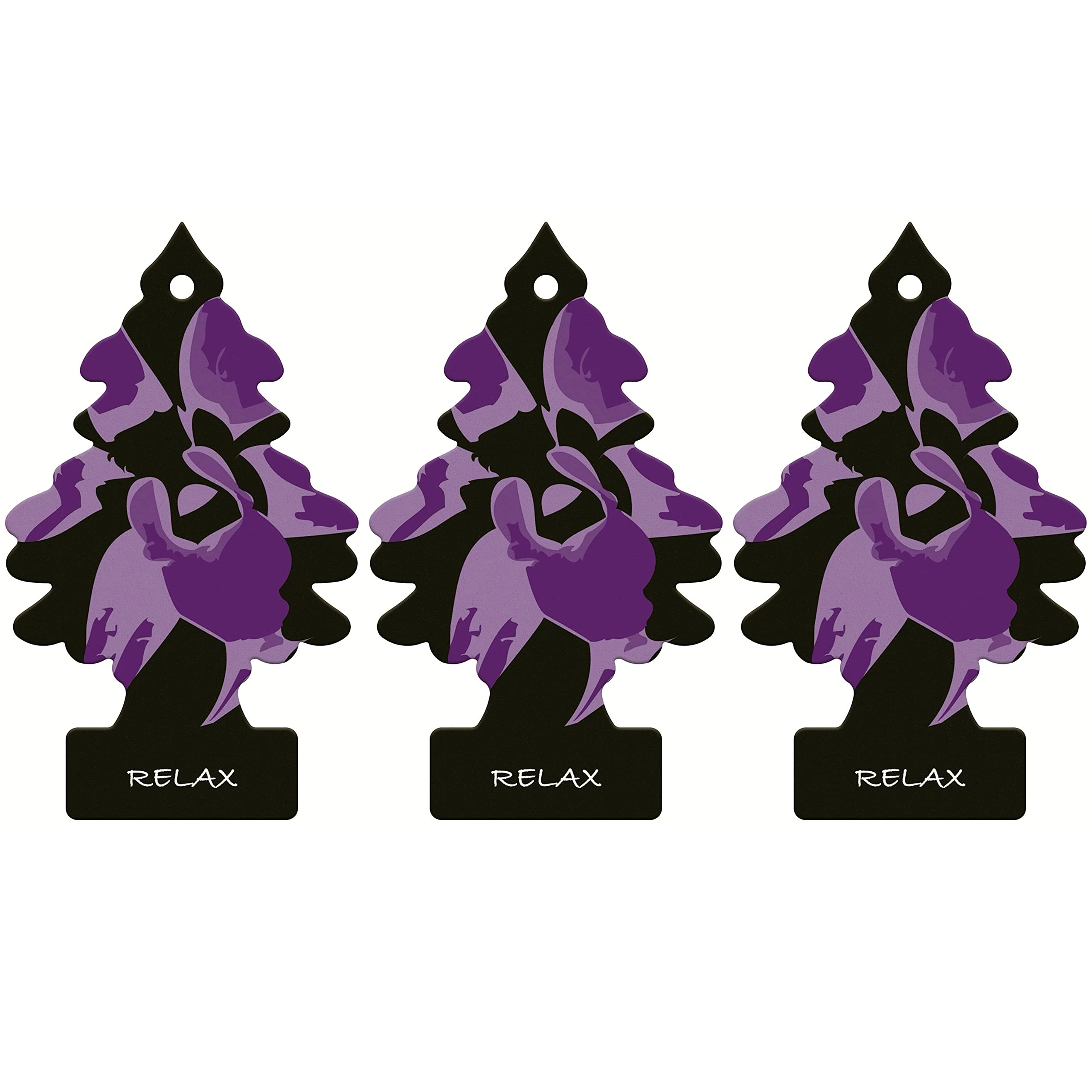 Little Trees Air Freshener Tree LTZ034 Relax Fragrance For Car Home Boat Caravan - Triple Pack